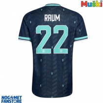 Njemačka David Raum #22 Gostujuci Dres SP 2026 Kratak Rukav